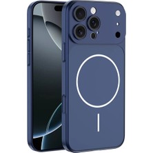 Apple iPhone 15 Pro Cep Telefonu Için Uyumlu Kılıf Magsafe Şarj Özellik Kamera Korumalı Spark Kapak