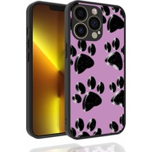 Ahlttiba Iphone 13 Pro Için Uyumlu Kılıf Desenli Kamera Korumalı Parlak Nora Kapak