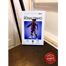 Kanvaspera Ronaldinho Afiş - Kanvas Tablo - Brezilyalı Futbol Ustası Duvar Dekorasyonu