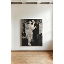 Kanvaspera Atatürk Vals Dansı - Kanvas Tablo - Tarihsel, Nostaljik ve Kültürel Miras Duvar Dekoru