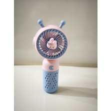 Arell Teknoloji Şarjli Mini El Fanı Masa Fanı Soğutucu Masa Üstü Vantilatör USB 3 Kaedemeli