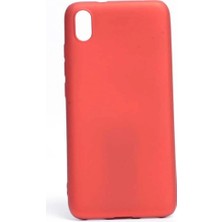 Ahlttiba Xiaomi Redmi 7A Cep Telefonu Için Uyumlu Kılıf Premier Yumuşak Renkli Silikon Kapak
