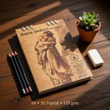 A6/50Yp/120Gr/Spiralli Eskiz Defteri (Sketch Book)
