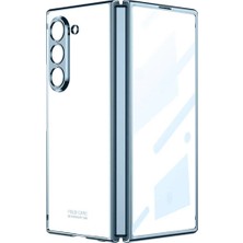 Ahlttiba Samsung Galaxy Z Fold 6 Için Uyumlu Kılıf Full Camlı Kıpta Kapak