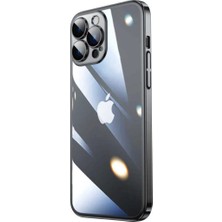Ahlttiba Apple iPhone 13 Pro Kılıf Sert Pc Renkli Çerçeveli Cep Telefonu Için Uyumlu Kapak Riksos Kapak