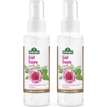 Arifoğlu Gül Suyu Sprey 100 ml 2 Li Set Nemlendirici Etkili Doğal İçerik ile Cilt Tazeleme