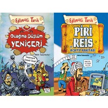 Eğlenceli Bilgi Yayınları Ocağına Düştüm Yeniçeri ve Piri Reis ve Acayip Haritası (Metin Özdamarlar)
