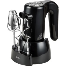 Raks Standlı El Mikseri 400 Watt Siyah Renk 5 Kademeli Hız Ayarı ve Paslanmaz Uçlar