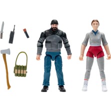 Stranger Things Hopper & Eleven Ikili Aksiyon Figür Seti STRT0110