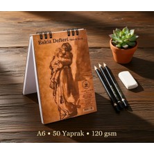 A6/50Yp/120Gr/Spiralli Eskiz Defteri (Sketch Book)