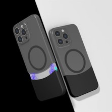 Ahlttiba Apple iPhone 14 Pro Max Cep Telefonu Için Uyumlu Kılıf Magsafe Şarj Özellikli Mıknatıslı Duble Kapak