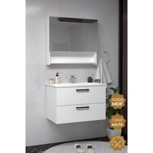 Teta Home Batum 80 Cm MDF Banyo Dolabı Seti