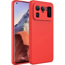Ahlttiba Xiaomi Mi 11 Ultra Cep Telefonu Için Uyumlu Kılıf Içi Kadifeli Lansman Silikon Yumuşak Renkli Kapak