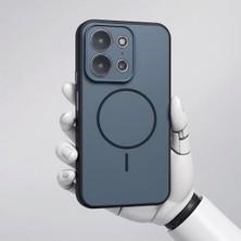 Ummeslem Redmi 15C Cep Telefonu Için Uyumlu Kılıf Magsafe Şarj Özellikli Tea Kapak