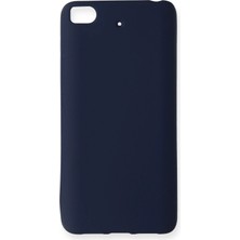 Ahlttiba Xiaomi Mi 5s Için Uyumlu Kılıf Yumuaşk Renkli Esnek Premium Rubber Silikon - Lacivert