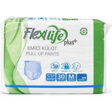 Flexi Life Plus Emici Külot Hasta Bezi Pull-Up Pants M L Xl Beden 30 Adet Yetişkin Hasta Bezi Külot Tipi