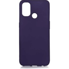 Ummeslem One Plus Nord N100 Cep Telefonu Için Uyumlu Kılıf Premier Yumuşak Renkli Silikon Kapak
