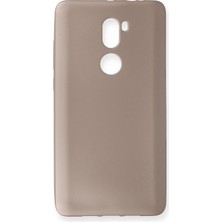 Ahlttiba Xiaomi Mi 5s Plus Için Uyumlu Kılıf Yumuaşk Renkli Esnek Premium Rubber Silikon - Rose Gold