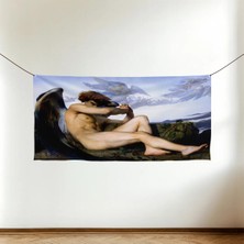 Kanvaspera Alexandre Cabanel - Yere Düşen Melek - Fallen Angel - Vinil Duvar Örtüsü