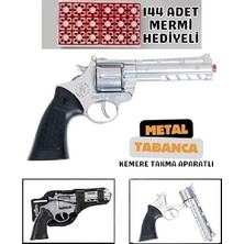 Khi-Zai Focus Bang Seri S17 Krom Renk Metal Oyuncak Tabanca