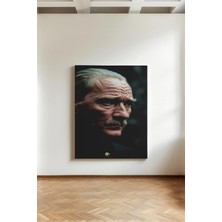 Kanvaspera Mustafa Kemal Atatürk, Mavi Gözler - Kanvas Tablo