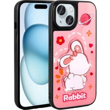 Apple iPhone 14 Için Uyumlu Kılıf Parlayan Kabartmalı Ikonik Figürlü Amas Silikon Kapak