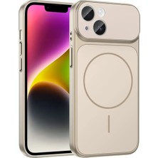 Ahlttiba Apple iPhone 13 Cep Telefonu Için Uyumlu Kılıf M-Safe Şarj Özellikli Kamera Korumalı Formen Kapak