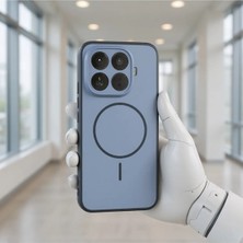 Ahlttiba Mi 15T Pro Cep Telefonu Için Uyumlu Kılıf Magsafe Şarj Özellikli Tea Kapak