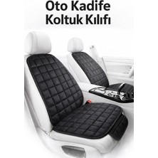 Oto Koltuk Kılıfı Minderi 7 Parça Tam Set Terletme Yapmaz Ön Cepli