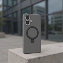 Ummeslem Tecno Spark Go 2 Cep Telefonu Için Uyumlu Kılıf Magsafe Şarj Özellikli Standlı Samara Kapak