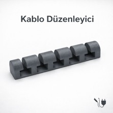Bombyx Kablo Düzenleyici Kablo Tutucu Sert Plastik İç Mekan Kullanımı İçin Tekil Ürün