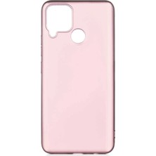 Realme C15 Cep Telefonu Için Uyumlu Kılıf Premier Yumuşak Renkli Silikon Kapak