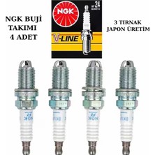 Maxi Sepet Volkswagen Lupo 1999- 1.4 Anm Motor Ateşleme Buji Seti Ngk