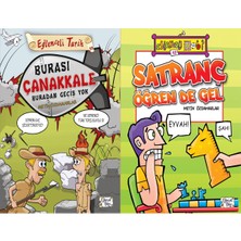 Eğlenceli Bilgi Yayınları Burası Çanakkale Buradan Geçiş Yok ve Satranç Öğren De Gel (Metin Özdamarlar)