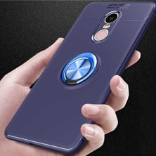 Ahlttiba Xiaomi Redmi Note 4x Için Uyumlu Kılıf Dönebilen Yüzüklü Standlı Silikon Kapak