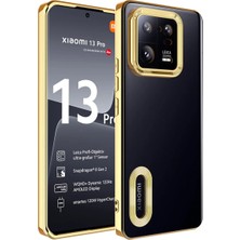 Ahlttiba Xiaomi Mi 13 Pro Için Uyumlu Kılıf Kamera Korumalı Logo Gösteren Omega Kapak