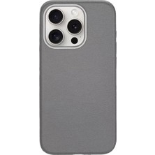 Apple iPhone 15 Pro Max Kılıf M-Safe Şarj Özellikli Pu Deri Cep Telefonu Için Uyumlu Kapak Adora Kapak