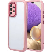 Ahlttiba Samsung Galaxy A32 4g Kılıf Kamera Korumalı Renkli Kenar Cep Telefonu Için Uyumlu Kapak Vitamin Kapak