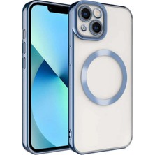 Apple iPhone 13 Için Uyumlu Kılıf Magsafe Wireless Kablosuz Şarj Özellikli Silikon Setro Kapak