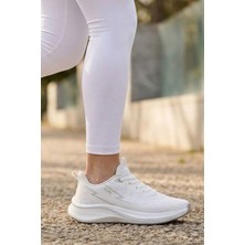 In Step Stride Air Pro : Ultra Hafif Nefes Alabilir Kadın Beyaz Spor Ayakkabı