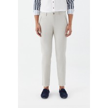 Sabri Özel Erkek Taş Normal Kesim Regular Fit Dokuma Yan Cep Normal Bel Klasik Pantolon