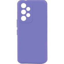 Ahlttiba Samsung Galaxy A73 Için Uyumlu Kılıf Soft Yumuşak Renkli Esnek Silikon Biye Kapak