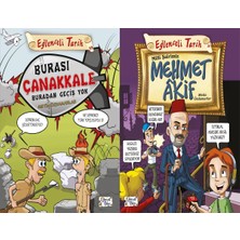 Eğlenceli Bilgi Yayınları Burası Çanakkale Buradan Geçiş Yok ve Milli Şairimiz Mehmet Akif (Metin Özdamarlar)