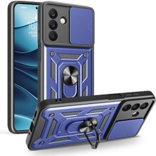 Ummeslem Samsung Galaxy A26 Telefonu Için Uyumlu Kılıf Magnetik Standlı Kamera Korumalı Sürgülü Vega Kapak