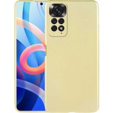 Ahlttiba Xiaomi Redmi Note 11 Global Cep Telefonu Için Uyumlu Kılıf Premier Esnek Koruma Yumuşak Renkli Kapak