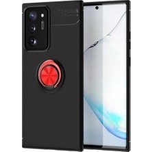 Ahlttiba Samsung Galaxy Note 20 Ultra Için Uyumlu Kılıf Dönebilen Yüzüklü Standlı Kapak