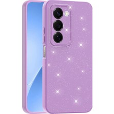 Ummeslem Redmi 15 Cep Telefonu Için Uyumlu Kılıf Kamera Korumalı Simli Lüks Koton Kapak