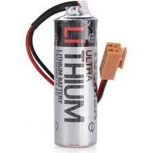 Marsilyan ER17500V 3.6V A Size Lithium Pil - Kahverengi Soket
