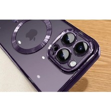 Ahlttiba Apple Iphone 12 Pro Max Için Uyumlu Kılıf Kamera Lens Korumalı Magsafe Şarj Yumuşak Demre Kapak