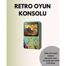 Marsilyan- Tv Bağlantılı 500 Oyunlu Mini Gameboy Konsol